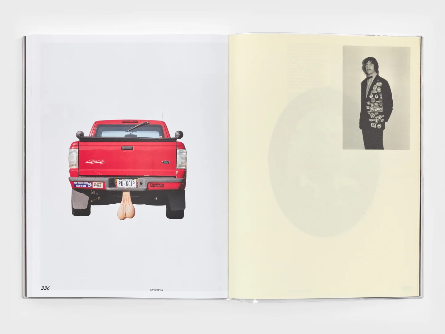 A double page spread from Sell Yourelf