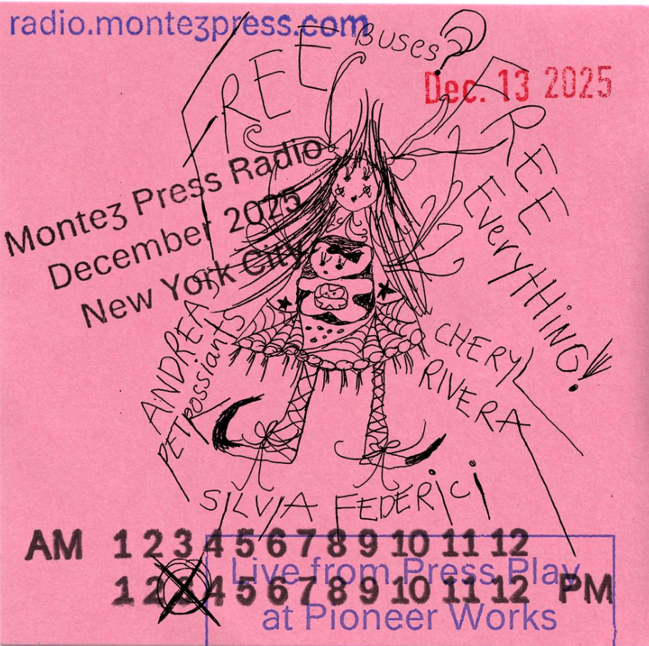 A post it note with the title of the show handwritten on it.