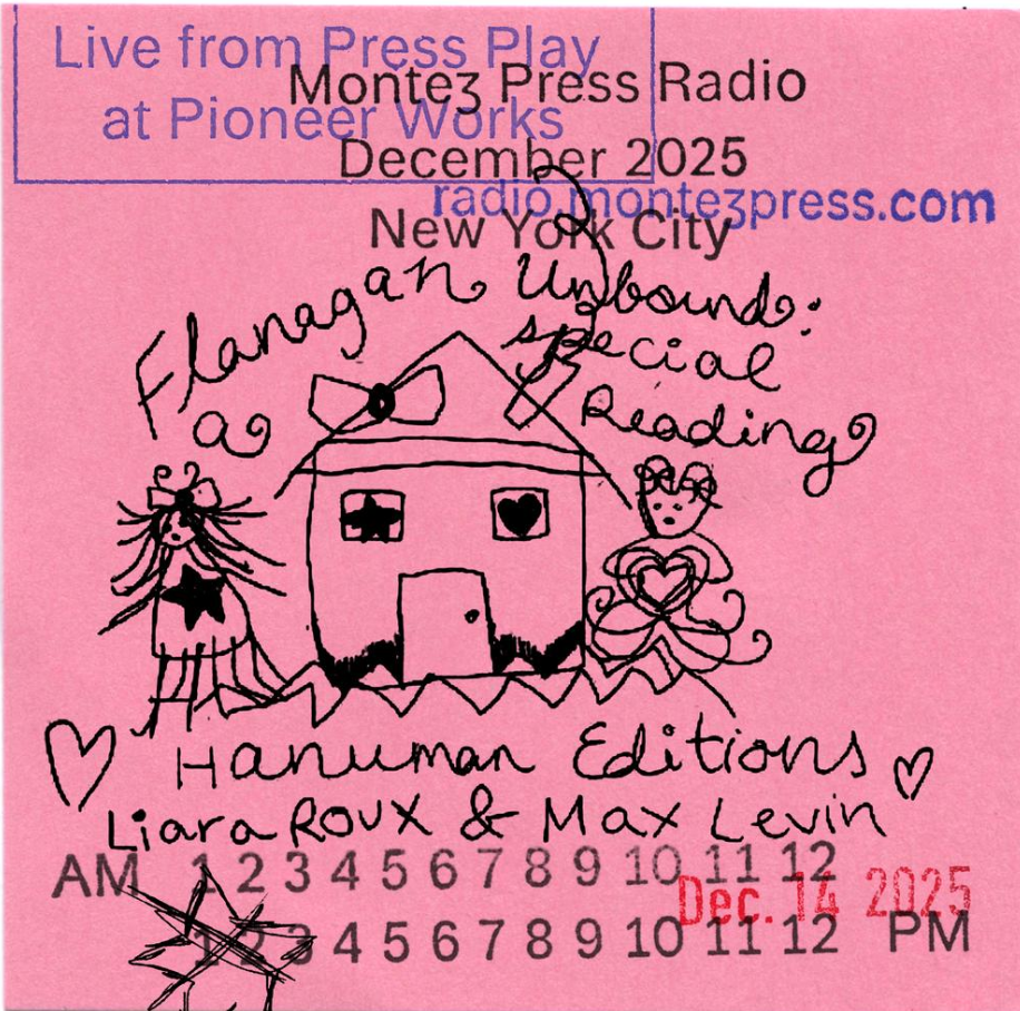 A post it note with the title of the show handwritten on it.