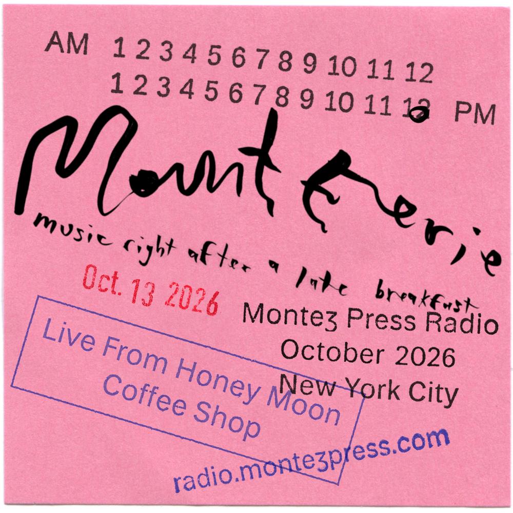 A post it note with the title of the show handwritten on it.